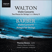 SIGCD238 - Walton & Barber: Violin Concertos