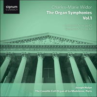 SIGCD292 - Widor: The Organ Symphonies, Vol. 1