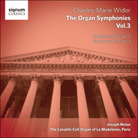 SIGCD334 - Widor: The Organ Symphonies, Vol. 3