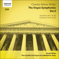 SIGCD337 - Widor: The Organ Symphonies, Vol. 4