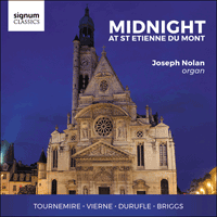 SIGCD470 - Duruflé, Vierne & Briggs: Midnight at St Etienne du Mont