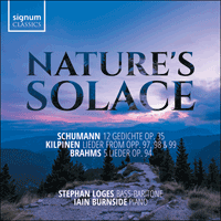 SIGCD554 - Schumann, Kilpinen & Brahms: Nature's solace