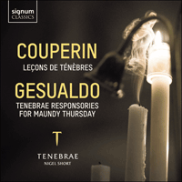 SIGCD622 - Couperin: Leçons de ténèbres; Gesualdo: Tenebrae Responsories for Maundy Thursday