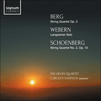 SIGCD712 - Berg, Webern & Schoenberg: String Quartets