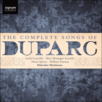 SIGCD715 - Duparc: The Complete Songs