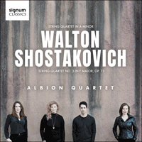 SIGCD727 - Walton & Shostakovich: String Quartets