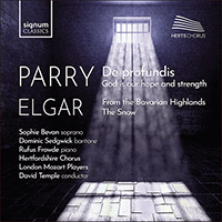 SIGCD1005 - PARRY/ELGAR: De profundis & From the Bavarian highlands