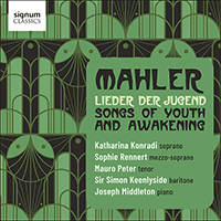 SIGCD1006 - MAHLER: Lieder der Jugend