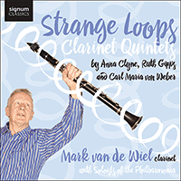 SIGCD1008 - CLYNE/GIPPS/WEBER: Strange Loops & other clarinet quintets
