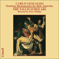 CDGIM015 - Gesualdo: Tenebrae Responsories for Holy Saturday