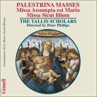 CDGIM020 - Palestrina: Missa Assumpta est Maria & Missa Sicut lilium