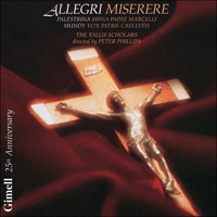 GIMSE401 - Allegri: Miserere; Palestrina: Missa Papae Marcelli; Mundy: Vox Patris caelestis