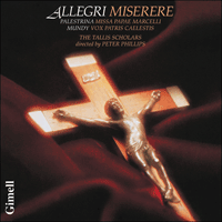 CDGIM639 - Allegri: Miserere; Palestrina: Missa Papae Marcelli; Mundy: Vox Patris caelestis