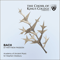 KGS0037-D - Bach: St Matthew Passion