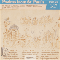 CDP11001 - Psalms from St Paul's, Vol. 1 Nos 1-17