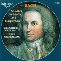 CDD22025 - Bach: Sonatas for violin and harpsichord