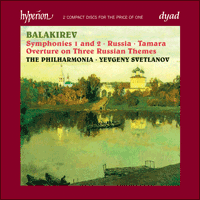 CDD22030 - Balakirev: Symphonies & Symphonic Poems