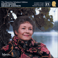 CDJ33021 - Schubert: The Hyperion Schubert Edition, Vol. 21 - Edith Mathis