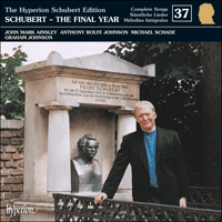 CDJ33037 - Schubert: The Hyperion Schubert Edition, Vol. 37 - John Mark Ainsley, Anthony Rolfe Johnson & Michael Schade