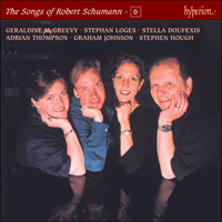 CDJ33106 - Schumann: The Complete Songs, Vol. 6 - Geraldine McGreevy, Stella Doufexis, Adrian Thompson & Stephan Loges