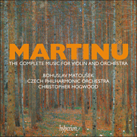 CDS44611/4 - Martinů: The complete music for violin and orchestra