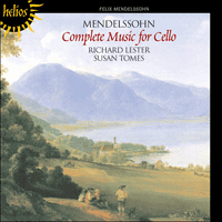 CDH55064 - Mendelssohn: Complete music for cello and piano