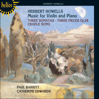 CDH55139 - Howells: Music for violin and piano