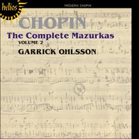 CDH55392 - Chopin: The Complete Mazurkas, Vol. 2