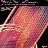 CDA66189 - Music for Brass and Percussion