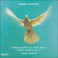 CDA66225 - Simpson: String Quartets Nos 10 & 11