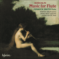 CDA66414 - Koechlin: Music for flute