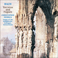 CDA66434 - Bach: Toccatas and Fugues