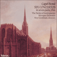 CDA66467 - Bond: Six Concertos in seven parts