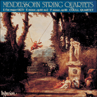 CDA66579 - Mendelssohn: String Quartets, Vol. 2