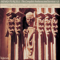 CDA66623 - Purcell: The Complete Anthems and Services, Vol. 3