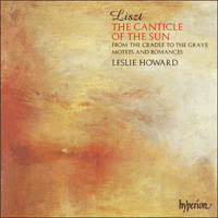 CDA66694 - Liszt: The complete music for solo piano, Vol. 25 - The Canticle of the Sun