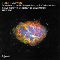 CDA66905 - Simpson: String Quartet No 13 & String Quintet No 2