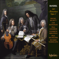 CDA66921/3 - Handel: 20 Sonatas Op 1