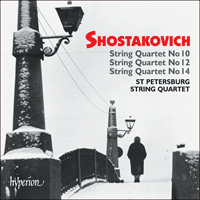 CDA67156 - Shostakovich: String Quartets Nos 10, 12 & 14