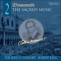 CDA67438 - Monteverdi: The Sacred Music, Vol. 2