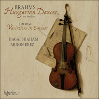 CDA67663 - Brahms & Joachim: Hungarian Dances