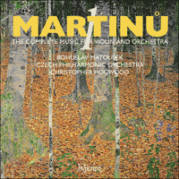 CDA67671 - Martinů: The complete music for violin and orchestra, Vol. 1