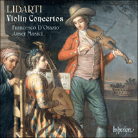 CDA67685 - Lidarti: Violin Concertos