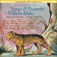 CDA67778 - Britten: Songs & Proverbs of William Blake