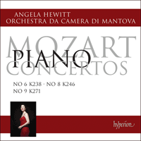 CDA67840 - Mozart: Piano Concertos Nos 6, 8 & 9