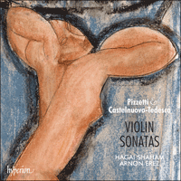 CDA67869 - Pizzetti & Castelnuovo-Tedesco: Violin Sonatas