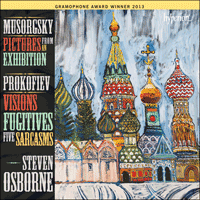 CDA67896 - Musorgsky: Pictures from an exhibition; Prokofiev: Visions fugitives & Sarcasms