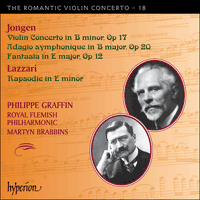 CDA68005 - Jongen & Lazzari (S): Violin Concertos