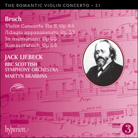 CDA68055 - Bruch: Violin Concerto No 2 & other works