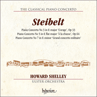 CDA68104 - Steibelt: Piano Concertos Nos 3, 5 & 7